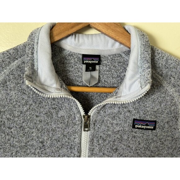 Patagonia Girl Better Sweater Fleece Full Zip Jacket Size XL - Picture 2 of 11
